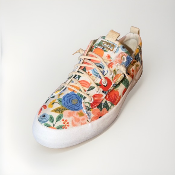 Keds Shoes - Keds x Rifle Paper Kickback Citrus Garden Party Sneakers Lace Up Size 7